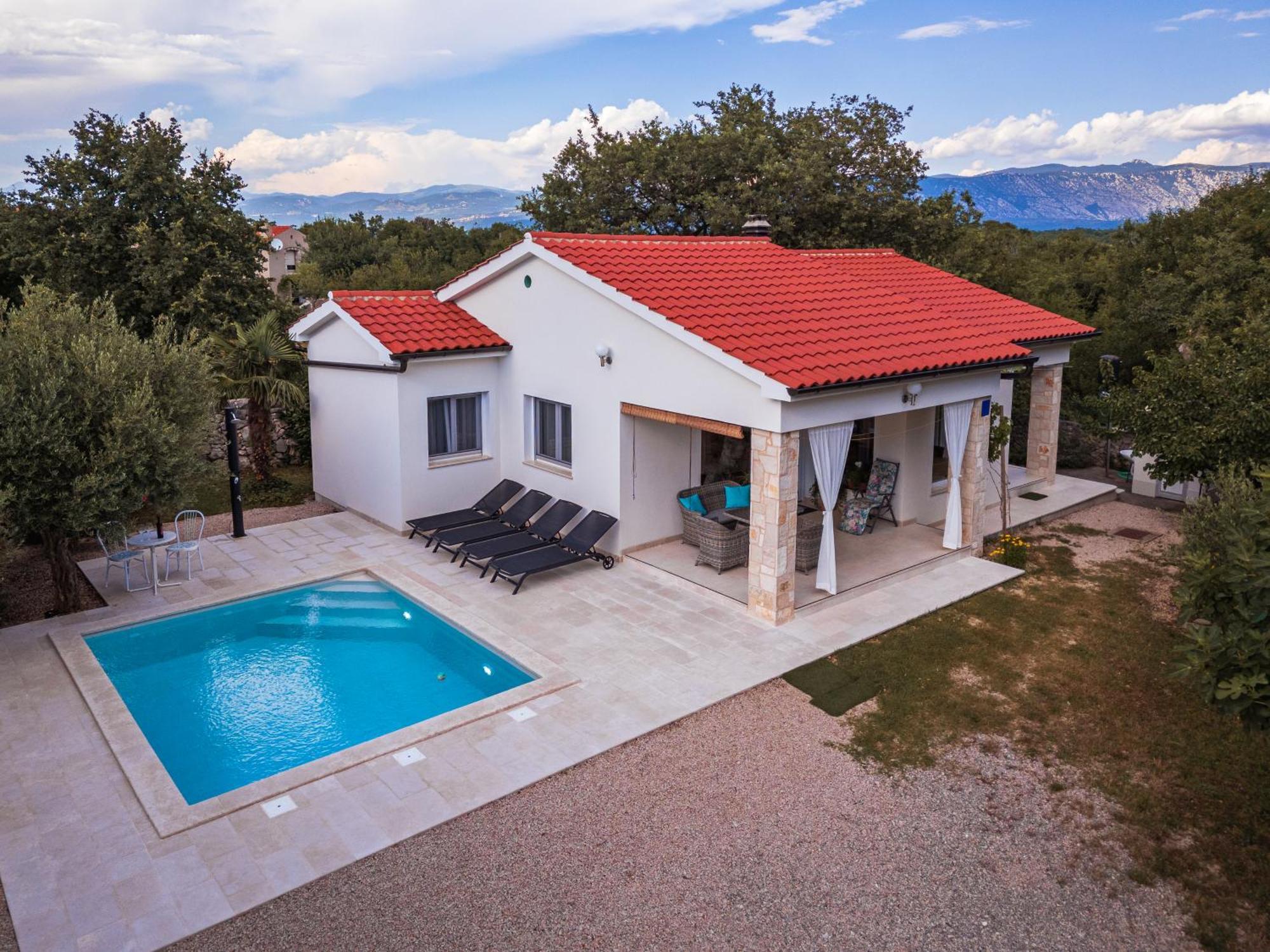 Villa Nevera Omišalj Eksteriør billede